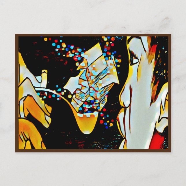 Postal Cartão de Posto Desinger (Frente)