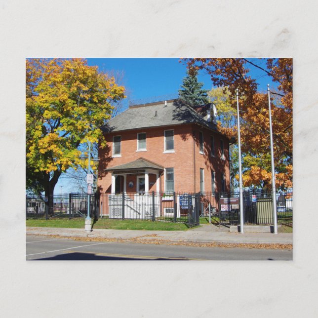 Postal Cartão de posto do Serviço de Meteorologia Sozinha (Frente)