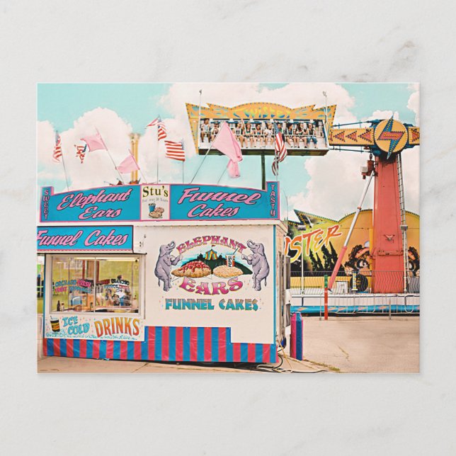 Postal Cartão de Posto Fair County (Frente)