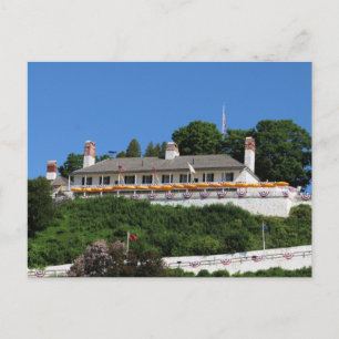 Postal Cartão de posto Fort Mackinac
