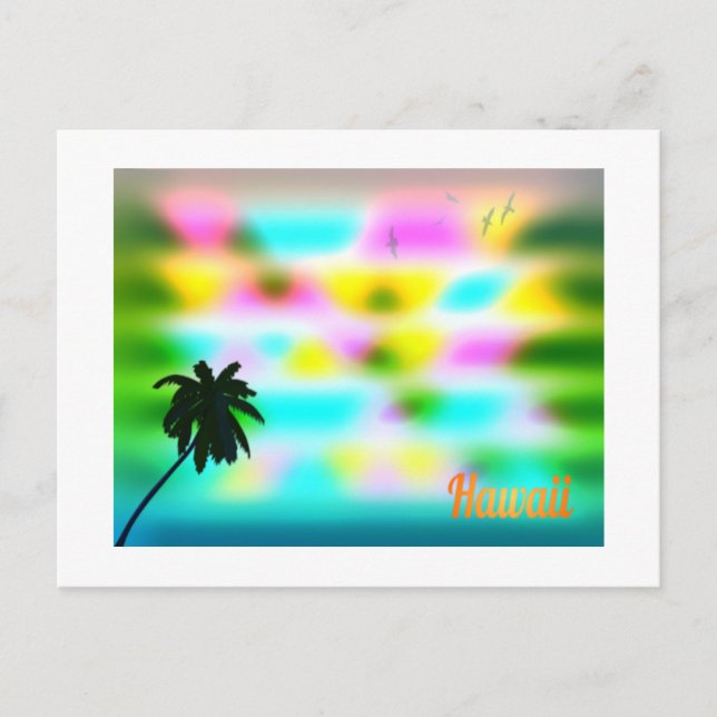 Postal Cartão de Posto Hawaii (Frente)