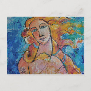 Postal Cartão de posto horizontal de beleza eterna