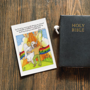 Postal Cartão de Posto Inspiracional de Música de luto