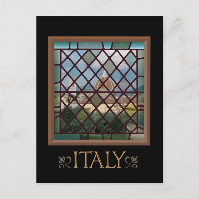 Postal Cartão de posto Itália (Frente)