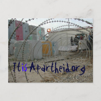 Postal cartão de Posto itisapartheid.org
