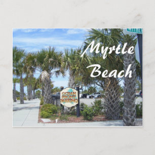 Postal Cartão de posto Myrtle Beach