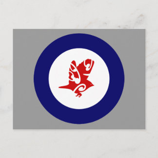 Postal Cartão de posto NZ bird Silvereye TAHUHOU