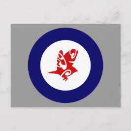 Postal Cartão de posto NZ bird Silvereye TAHUHOU