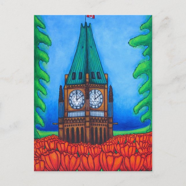 Postal Cartão de Posto O'Canada (Frente)