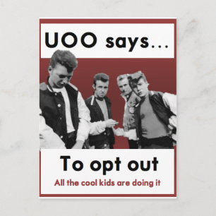 Postal Cartão de Posto Oficial UOO 8