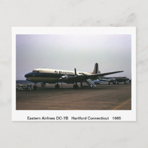 Postal Cartão de Posto para aviões