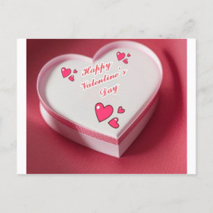 Postal Cartão de posto para o dia do Namorados de forma c