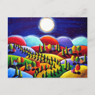 Postal Cartão de Posto Peace on Earth Landscape