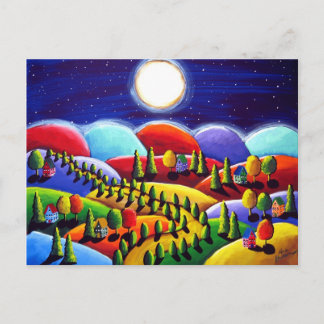 Postal Cartão de Posto Peace on Earth Landscape