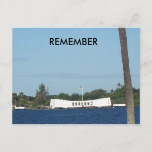 Postal Cartão de posto Pearl Harbor