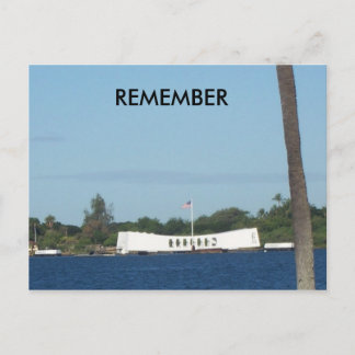 Postal Cartão de posto Pearl Harbor