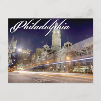 Postal Cartão de Posto Philadelphia " Câmara Municipal à 