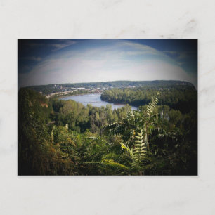 Postal Cartão de posto / Rio Missouri