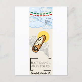 Postal Cartão de Posto Santa Cannoli