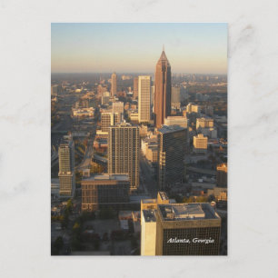 Postal Cartão de Posto Skyline Atlanta Georgia