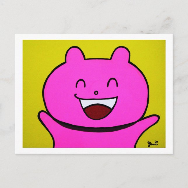 Postal Cartão de posto - Sortudo Iummy (Frente)