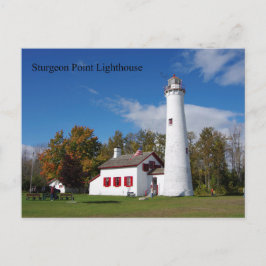 Postal Cartão de posto Sturgeon Point Lighthouse