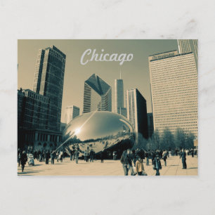 Postal Cartão de Posto Torista de Chicago