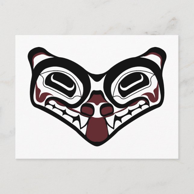Postal Cartão de Posto Wolf DNW (Frente)