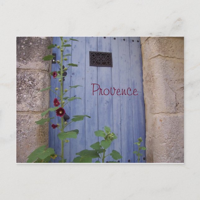 Postal Cartão de Provence (Frente)