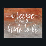 Postal Cartão de Receita da Noz de Água da Cinza Laranja<br><div class="desc">Cinza de Outono Laranja Cor de Água Simples e Moderno. Perfeito para Cartões de Receita de Casamento no inverno ou Queda com letra de Script com Carta de Tendência! Verifique meu compro para ver toda a coleção de casamento com este design!</div>