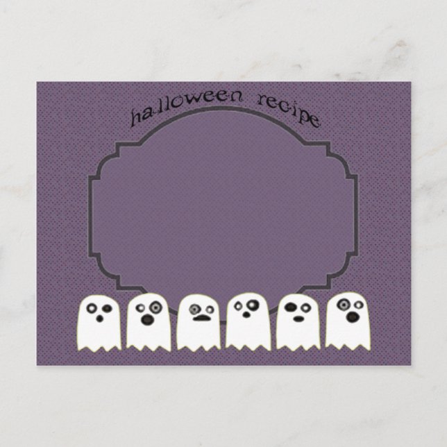 Postal cartão de receita fantasma (Frente)