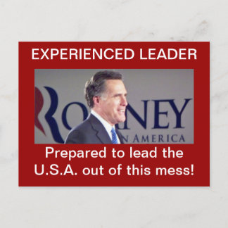 Postal Cartão de Romney