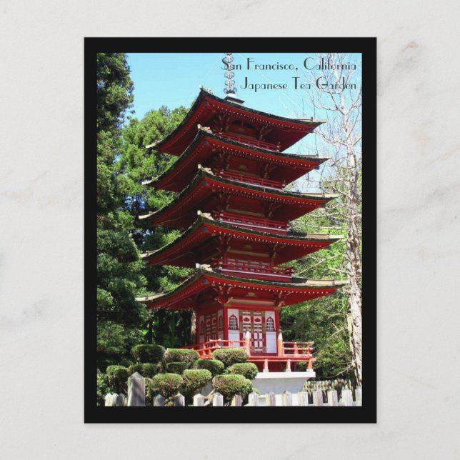 Postal Cartão de San Francisco (Frente)