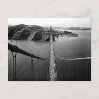 Postal Cartão de San Francisco golden gate bridge
