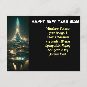 Postal Cartão de saudação de 2023 com AI