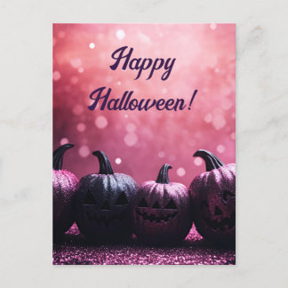 Postal Cartão de Saudação de Halloween para Bompkins