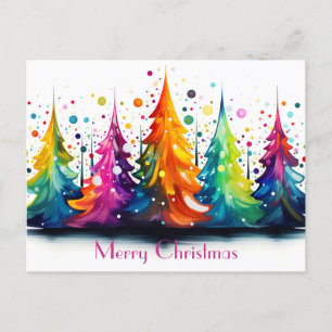 Postal Cartão de Saudação de Natal Festivo e elegante