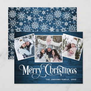 Postal Cartão de saudação PHOTO de Natal Russo 3