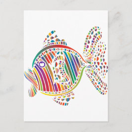 Postal Cartão de Saudação RainbowFish