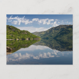 Postal Cartão de Scotland - de Loch Lomond