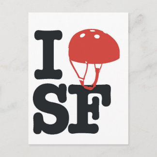 Postal Cartão de spoke IhelmetSF