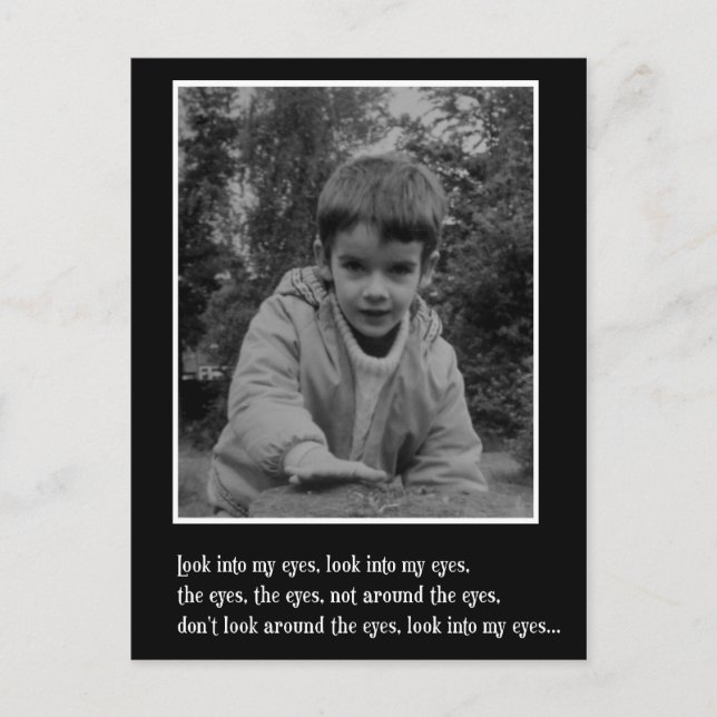 Postal Cartão de Svengali (Frente)