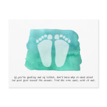 Cartão de visita pós-cartão do terapeuta da Reflex