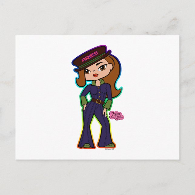 Postal Cartão do Aries (Frente)