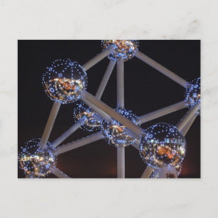 Postal cartão do átomo