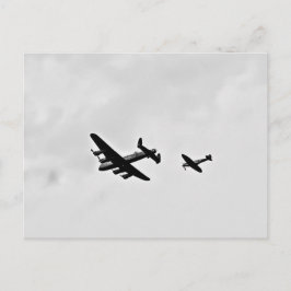 Postal Cartão do bombardeiro e da cabeça-quente de