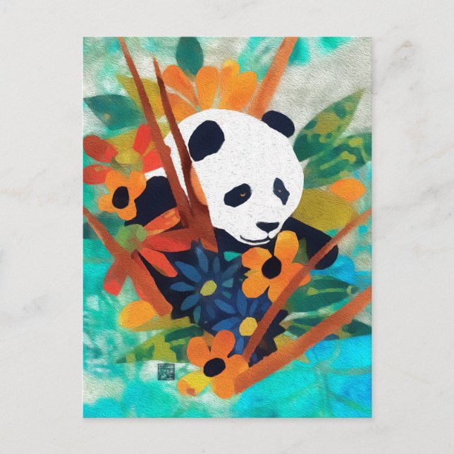 Postal Cartão do BUQUÊ de PANTASTIC (Frente)