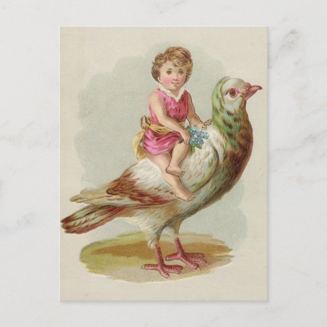 Postal Cartão do cavaleiro (Frente)