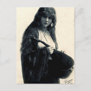 Postal Cartão do cigano do Victorian