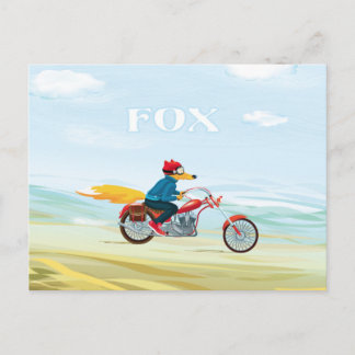 Postal Cartão do Fox-Man